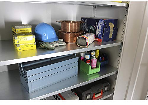 Pavoy | Zusatzfachboden | für Falttürenschrank mit Breite 1500 mm | Tiefe 500 mm | verzinkt