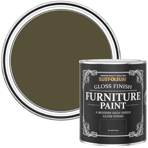 Rust-Oleum Furniture Paint in Gloss Finish - Greencroft 750ml