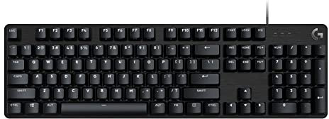 Logitech G413 SE Tastiera Meccanica Gaming Full Size - Tastiera Retroilluminata con Switch Meccanici Tattili, Anti-Ghosting, Compatibile con Windows, macOS, Layout Italiano QWERTY - Alluminio Nero