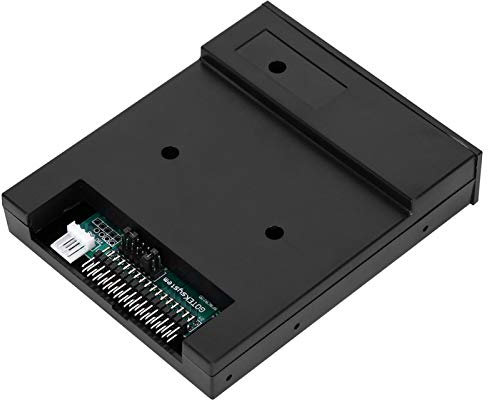 SALUTUYA SFR1M-U100K Diskettenlaufwerk-Emulator, 1,44 MB Disketten- und Bandlaufwerke, Diskettenlaufwerk-Emulator-Simulation für Industriesteuerungen Yamaha KORG (Schwarz)