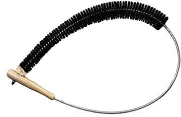 MAPE Heizkörperbürste 120cm Naturhaar mit Ziegenhaar Borsten Ideal zur Reinigung von Flachheizkörpern und Radiatoren
