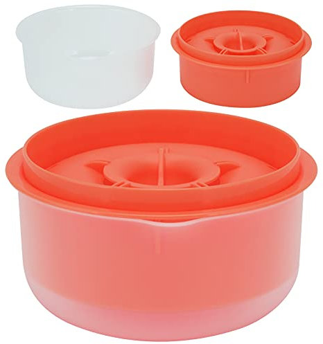 QANYEGN Séparateur De Jaune D'uf, Séparateur De Filtre Blanc D'uf En PP, Outil De Séparation D'ufs Pour la Maison, la Cuisine.(Rouge)