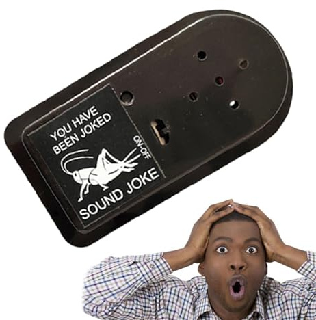 Molesto Noisemaker - Juguete chirriante del grillo, chirridos durante varios meses | Hacedor de ruido, bromas, mordaza para adultos, niños y niñas
