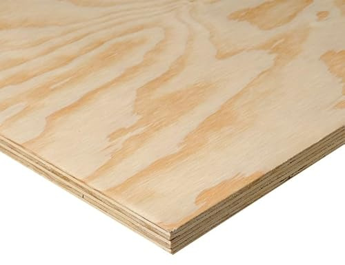 Pannello Multistrato marino fenolico in legno di pino - spessore 15 mm - Compensato in varie misure (da verniciare, cm. 120x40)