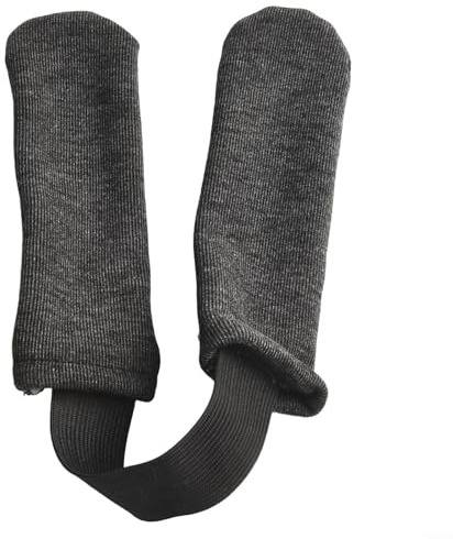 Lot de 2 housses de poignée Ergometre en coton élastique pour rameur, compatible avec Concept 2, antidérapant et respirant
