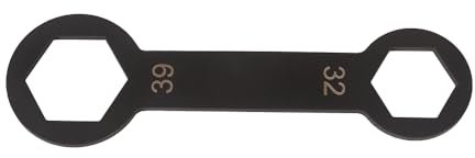 OldBones Clé universelle pour fourche de moto 32/39 mm, outil de démontage de bras d'amortisseur, clé à double tête