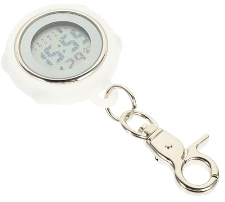 Holibanna Montre Petite Montre De Poche Fob Porte-Clés Clé Boucle Clip sur Boucle Suspendus