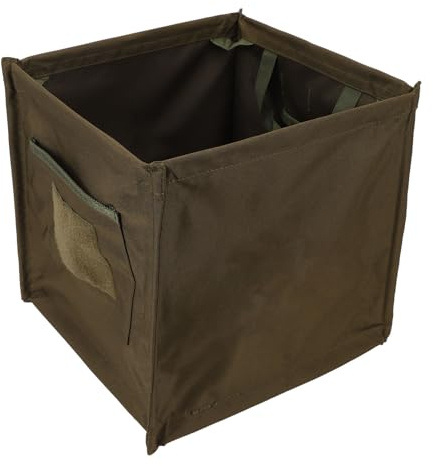 Oreilet Cube de Rangement de Ligne de Lancers Arboriste, Panier de Rangement de Corde d'escalade Pliable 33L, Poubelle Extérieure Peut Lancer Une Boîte Sac pour Le Jardinage Soins