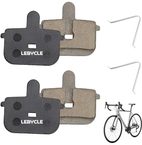 YIPFEN Pastiglie Freno a Disco ad Alte Prestazioni, semi-metalliche in resina, con protezione riduzione rumore e lunga durata, per Bicicletta, Disco e Molle, Mountain Bike, pastiglie bici (30 mm)