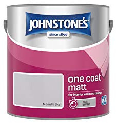 Johnstone's One Coat Matt Emulsion Paint - Moonlit Sky 2.5L
