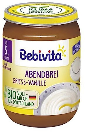 Bebivita Abendbrei Grieß-Vanille
