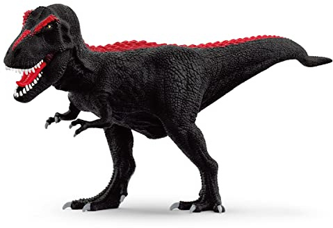 SCHLEICH T-Rex 72175 Leksaksfigur, Svart, Röd, Från 3 år