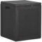 vidaXL Garten Aufbewahrungsbox Kissenbox Auflagenbox Gartenbox Gartentruhe Kissentruhe Gerätetruhe Kiste Box Mehrzwecktruhe 90L Schwarz PP Rattan