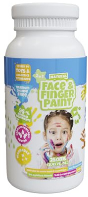 Natural Face & Finger Paint - 250 ml - White