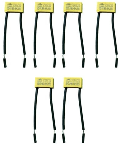 JchEnye Condensadores de Seguridad x2, Condensadores de Película x2 0.33uf 275v 334k275v, Luces de Señal y Bombillas LED