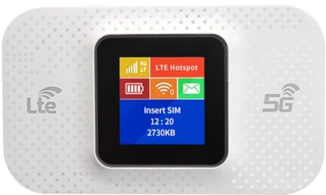 Sxmrmnx H807Pro - Router WiFi 4G Lte con ranura para tarjeta SIM, 150 Mbps, repetidor inalámbrico, 3650 mAh, enrutador móvil, punto de acceso al aire libre, fácil de usar