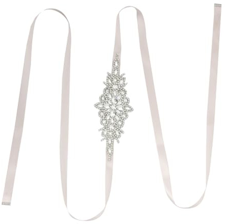 TOPPERFUN Cintura Per Sposa Cinture Con Decorazioni in Per Cintura Con Per Cucire