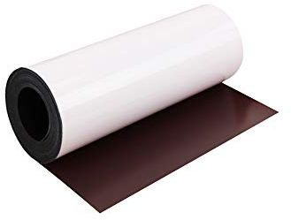 MagFlex® Flexible Magnetic Sheet with Standard Self-Adhesive for Creating Magnetic Pictures, Artwork, Signs or Displays - 300mm Wide - 5m Length