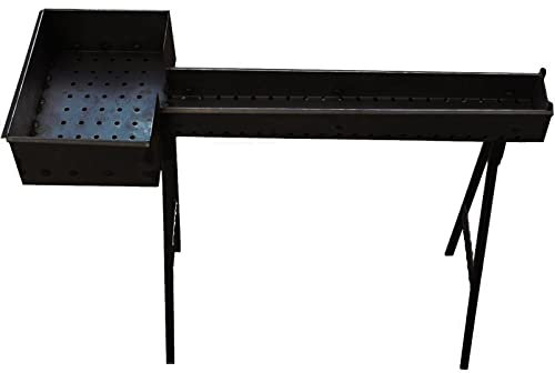La zappa Barbecue rôtissoire avec tête pour charbon bbq four pour brochettes de viande et de poisson