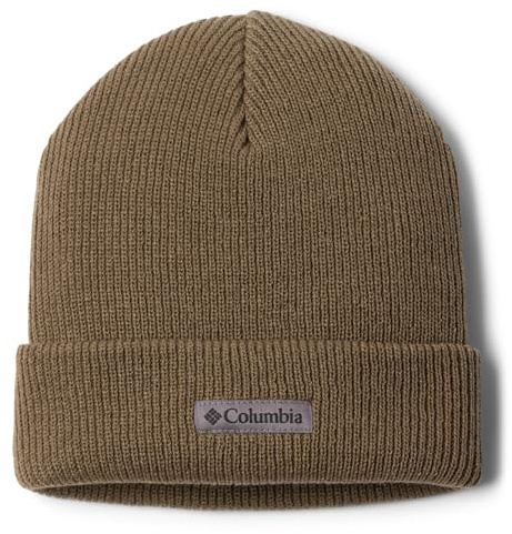 Columbia Unisex Whirlibird Cuffed Beanie, Stone Green/Logo, One Size