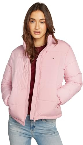 Tommy Jeans Women's Tjw Essential Puffer Ext Dw0dw18827 Puffer Jacket, Pink (Ballet Pink), S