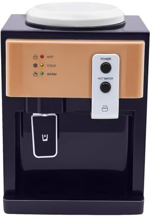 Dispensador de agua eléctrico de 550 W, dispensador de agua caliente y fría para escritorios, mesitas de noche, mesas de café, bares y otros lugares