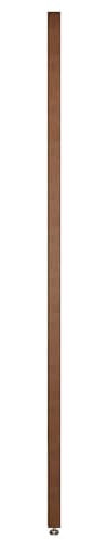 AVLLSO Panneaux de séparation de pièce 70 cm-240 cm de hauteur Lattes en bois du sol au plafond, Pilier d'écran d'intimité à lattes en bois pour salon/porte d'entrée/entrée de bureau(Wood 1pc,80cm/31.