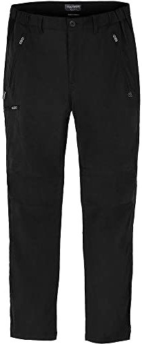 Craghoppers Mens Expert Kiwi Pro Stretch Trousers (34R) (Black)