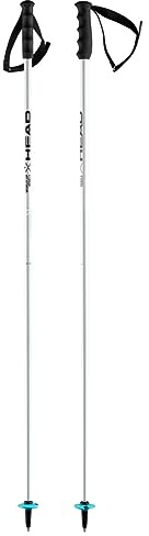 HEAD Coppa del Mondo SL, Bastoni da Sci Unisex Adulto, Bianco, 130 cm