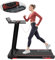 CITYSPORTS Folding Treadmill for Home,2.0HP Foldable Under Desk Treadmill Adjustable Speeds 1-12km/h,Foldable Walking Running Machine, Motorized Electric Treadmill,LED Display & Fitness App (Black)