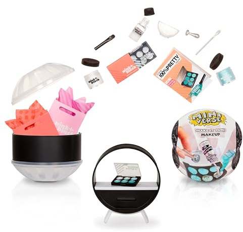 MGA's Miniverse Make It Mini Makeup di MGA - Mini oggetti da collezione, fai da te, prodotti cosmetici reali, smalto per unghie, ombretto e altro, Età 8+