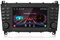 Hexinex Autoradio für Mercedes Benz C-Klasse W203, CLC-Class W203, CLK-Class W209, 2+32GB, Android 13, 7 Zoll Touchscreen, unterstützt CarPlay und Android Auto