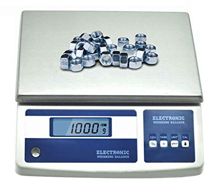 MYUYEE Balanza Electrónica De Precisión De Alta Escala, Digital, Precisa, para Laboratorio, Pesaje Y Conteo Industrial, Básculas Científicas para Joyería Y Cocina.(26 Kg/0,1 G)