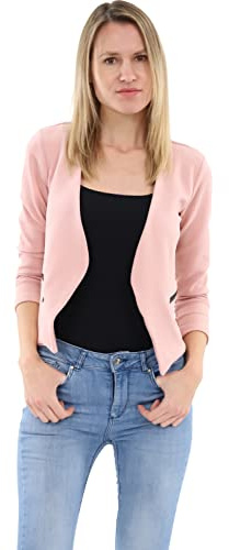Malito Basic look kavaj med dragkedja kostym 6040 dam