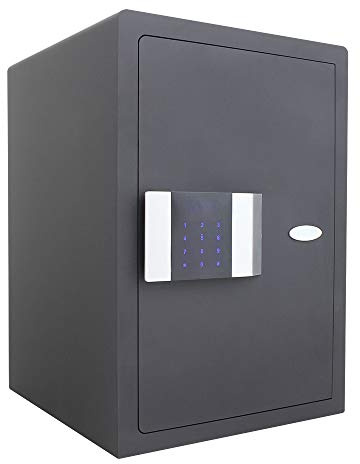 Profirst Möbeltresor Hestia 500 batteriebetriebenes Elektronikschloss Notöffnung möglich 1 Fachboden fixiert Innenbeleuchtung Touchbedienfeld Befestigungsmaterial