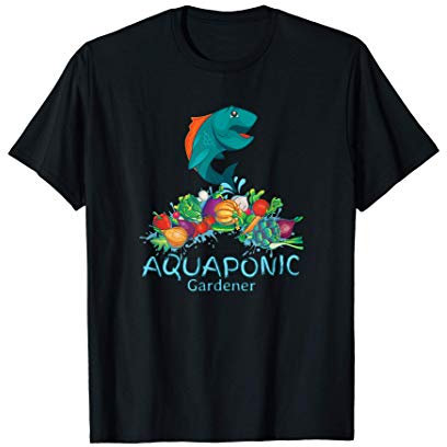 Jardinier aquaponique Jardinage alternatif Aquaponie T-Shirt