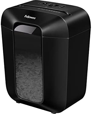 Fellowes LX50-DB 9-Sheet Cross-Cut Household Paper Shredder