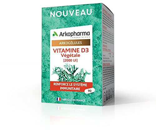 Arkopharma arkogélules vitamine D3 végétale 90 gélules
