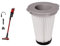 Einhell Akku-Stielstaubsauger TE-SV 18 Li-Solo Power X-Change (Li-Ion, 18V, unbegrenzte Laufzeit Dank Wechselakku-System, Zyklontechnologie, Boost-Mode, 3-Fach Filtersystem, inkl. Waschbarer Filter)