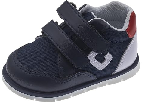 Chicco, Sneakers à Double Velcro, Confortables, Légères, Flexibles et Transpirantes, Garçon, Conçu en Italie