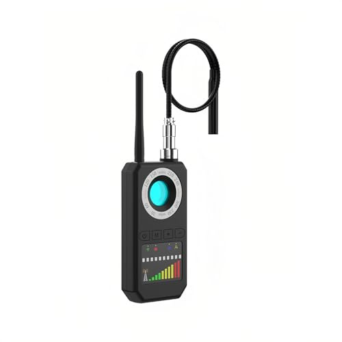Lancoon Cámara Oculta Detector Anti-Espía Anti-Vigilancia Anti-Escucha Señal Inalámbrica Eavesdropping Dispositivo de Detección para Hotel Conferencia Baño