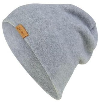 Sterntaler Busta Beanie, Argento, 53