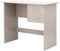 GFW Panama 2 Drawer Desk. Computer Office Desks With Storage Drawers. One Size, Grey