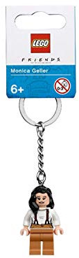 LEGO Friends Monica Geller Minifigure Keychain 854121