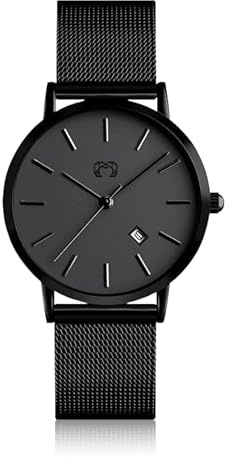 MARLION JEWELS Relojes de Mujer. Reloj analógico de Mujer Elegante con una Esfera Delgada y Minimalista, Acabado Sofisticado y Elegante. Reloj Original con maquinaria de Cuarzo