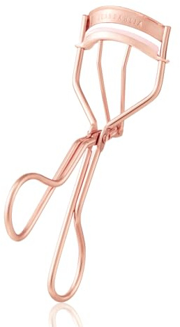 DEARDAHLIA Dream Eyelash Curler - Premium Volume-Up Curl, Wide Opening, Pinch-Free Design. Painless with Comfort Grip & 2 Silicone Refill Pads Included. Made in Korea