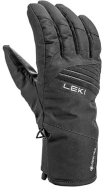 LEKI Space GTX Skihandschuh Snowboardhandschuh Unisex Collection 2023/24 (7, Black)
