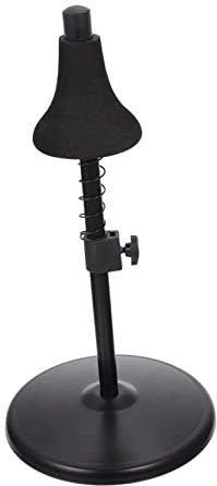 ibasenice Heimgebrauch Trompetenständer Klein Aus Eisen Flügelhornhalter Mit Abgerundetem Boden Stabiler Musikinstrumenten Aufbewahrungsständer Kompakt