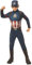 Rubie's Offizielles Kostüm Captain America, Avengers Endgame, klassisch, Kindergröße L, 8-10 Jahre, Körpergröße 147 cm Halloween
