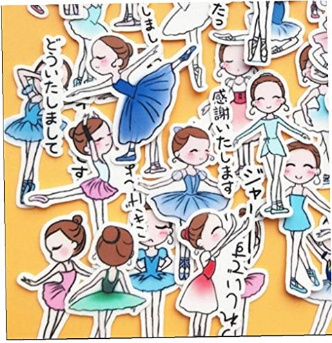30 Pc/Junge Mädchen Tanzen Ballett Aufkleber Tagebuch-aufkleber Scrapbooking Dekoration Papierware Aufkleber Schule Packen